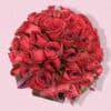 Red Roses Only Bridal Bouquet - Floral design