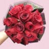 Beautiful Red Roses Bridal Bouquet - Floral design