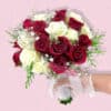 Lasting Red Roses Bridal Bouquet - Floral design
