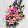 Forever Remembered Funeral Sheaf Flowers - Floral design
