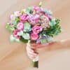 Pink Roses Bridal Bouquet - Floral design