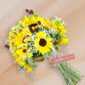 Sunflowers Bridal Bouquet