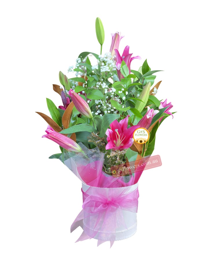 Pink Beautiful Fresh Flower Bouquet - Floral design