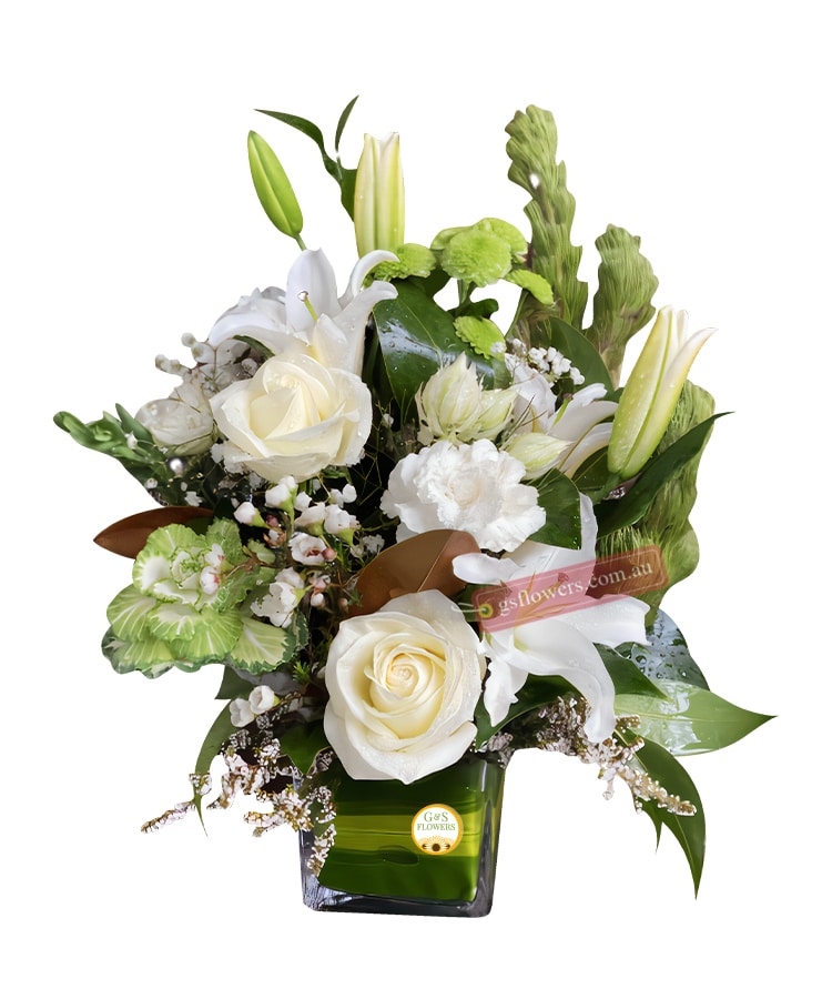Roses and Lilies Flowers - Floral design