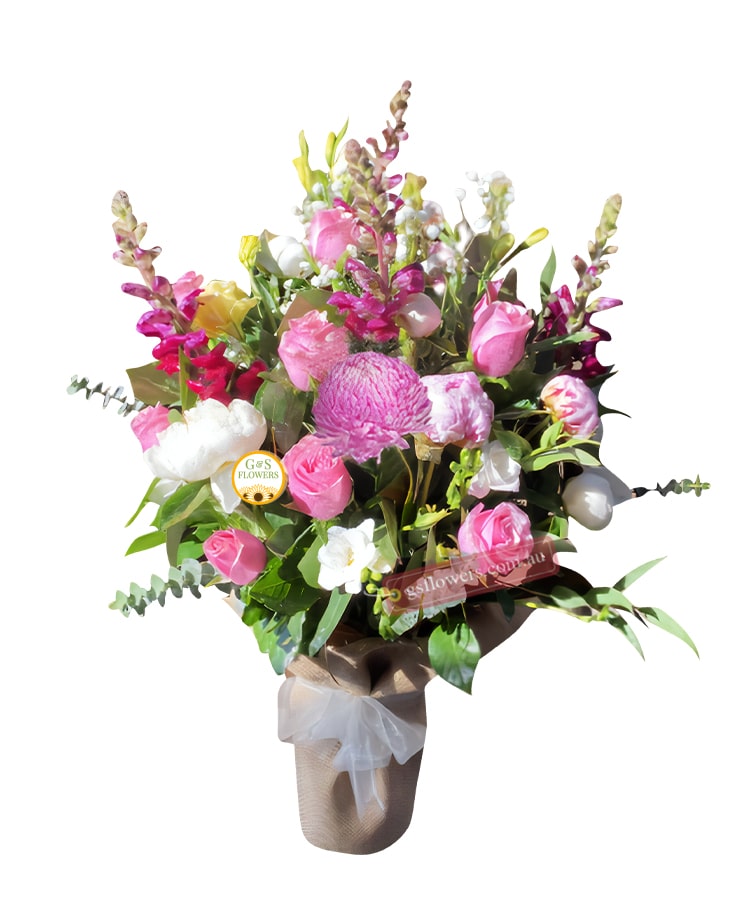 Full of Wishes Fresh Flower Bouquet - Floral design