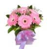 Love and laughter fresh flowers - Pink Box Pink Ribbon - Flower