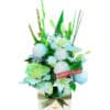 Serenity Fresh Flowers Bouquet - White Box Green Ribbon - Floral design