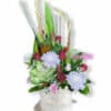 Simply Pretty Fresh Flowers - White Box White Ribbon - Floral design