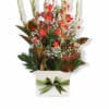 You're My Everything Gladiolus - White Box Green Ribbon - Floral design