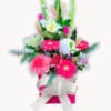 Sweet Thing Fresh Flowers - Pink Box Gold Ribbon - Floral design
