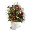 Sweet Embrace Romance Flowers - White Box White Ribbon - Floral design
