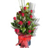 Lots of Love Fresh Flowers - Black Box Red Ribbon - Floral design