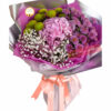 You Are Amazing Bouquet - Wrap With Pink Ribbon - Floral design