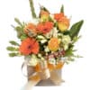 Allure Mixed Arrangement Flowers - Cream Box Gold Ribbon - Wittwer Blumen Fleurs