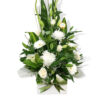 A Reflection Fresh Flowers - White Box Green Ribbon - Floral design