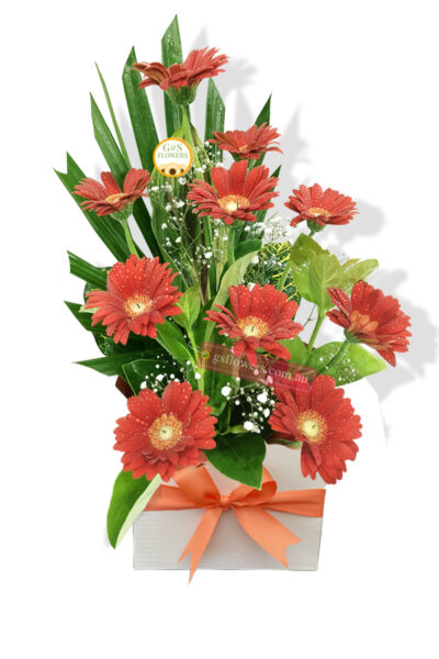 Happy Time Orange Gerberas - Floral design