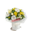 Springs Smile Fresh Flowers - White Box White Ribbon - Flower bouquet