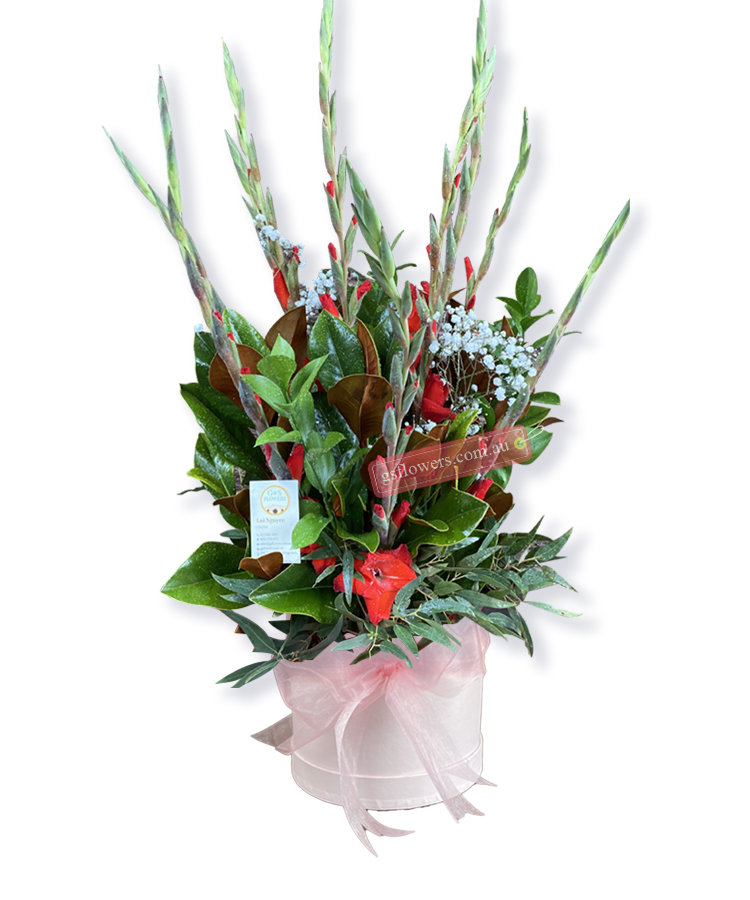 Gladiolus Flowers Bouquet - Floral design