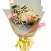 Welcome New Baby Bouquet - Wrap With Yellow Ribbon - Floral design