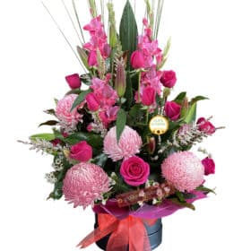 A Perfect Pink Fresh Flower Bouquet