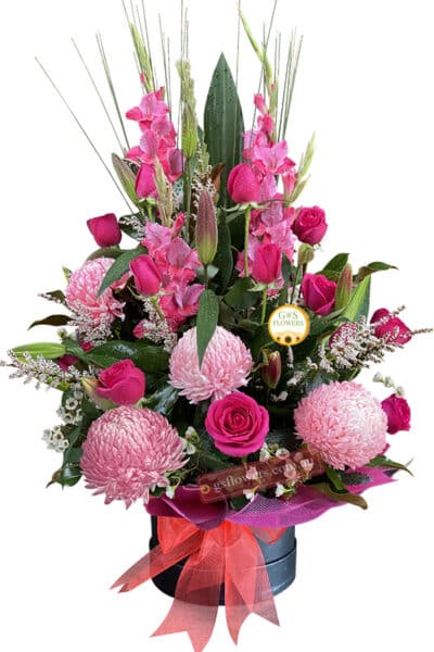 A Perfect Pink Fresh Flower Bouquet - Floral design