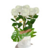 Simply White Roses - White Box White Ribbon - Floral design