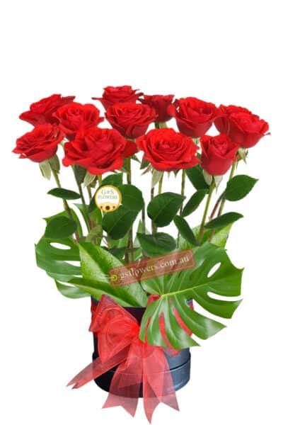 12 Forever Red Roses - Floral design