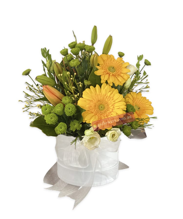 Bright Yellow Fresh Mixed Flowers - Floral design