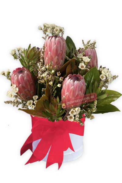 Warm Wish with Beautiful Native Flowers - Vase Arrangement
